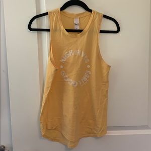 Burn Yellow Tank Top